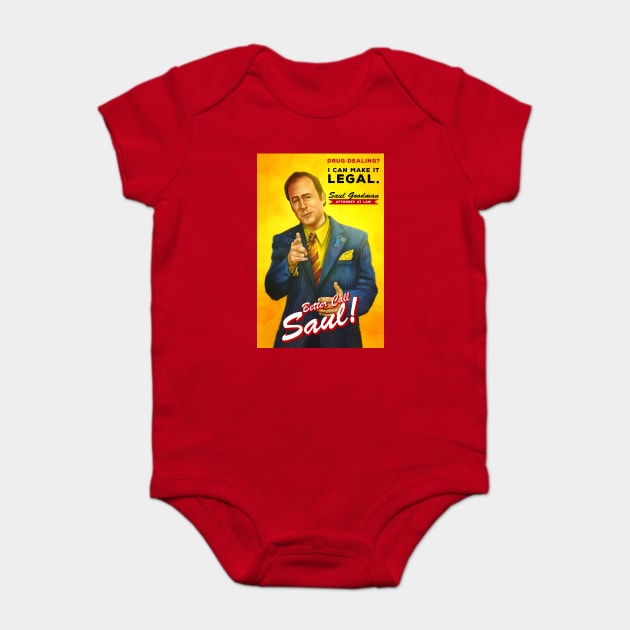 Better Call Saul Baby Bodysuit by cmloweart